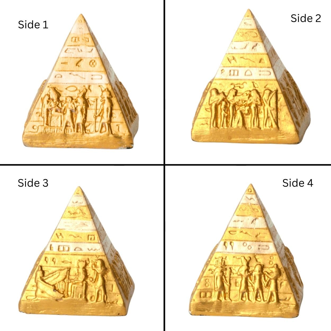 Amazon.co.jp: Discoveries Egyptian Importsミニチュアピラミッド像